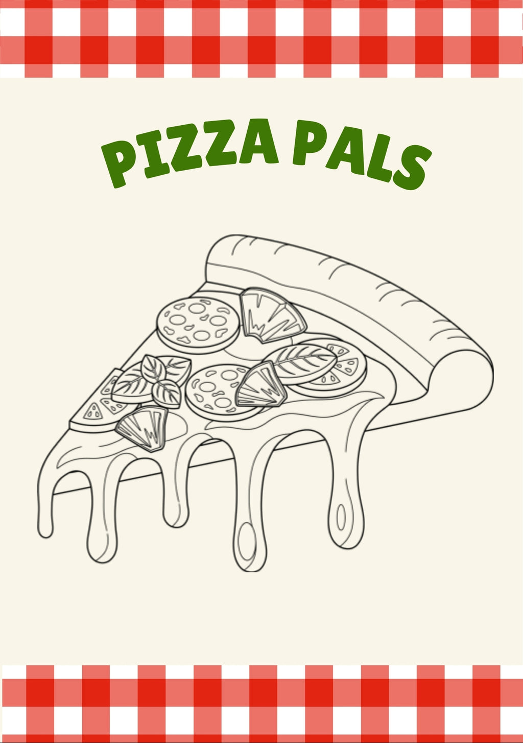 Pizza Pals Menu
