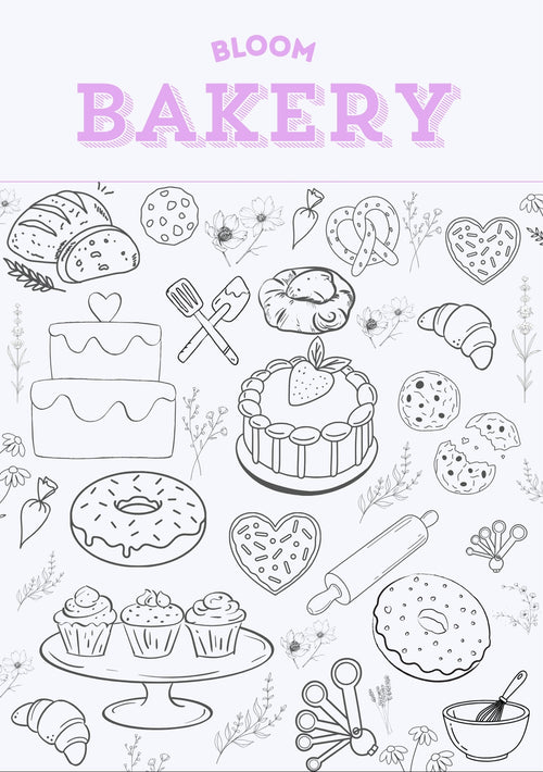 Bloom Bakery Menu