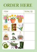 The Garden Gate Order Forms